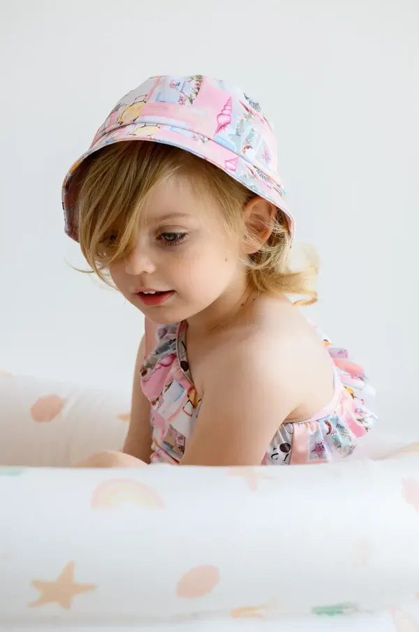 Jamiks Dječji šešir Jamiks PIKSI boja: ružičasta, JLH098