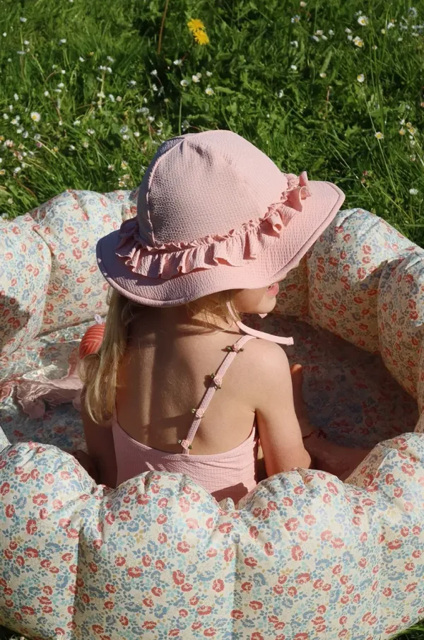 Konges Sløjd Dječji šešir Konges Sløjd FLEURI SWIM HAT boja: ružičasta, KS102630