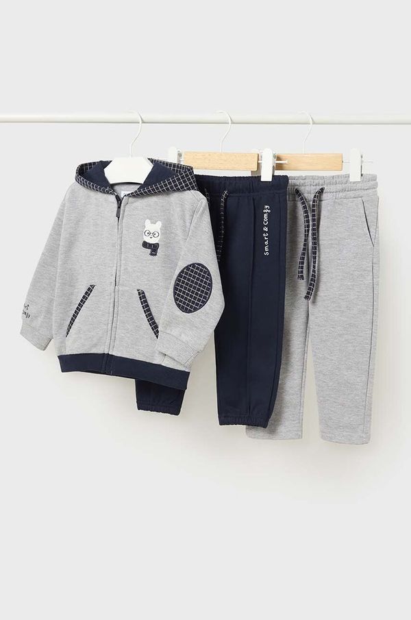 Mayoral Dječji set trenerke Mayoral boja: siva, 2815