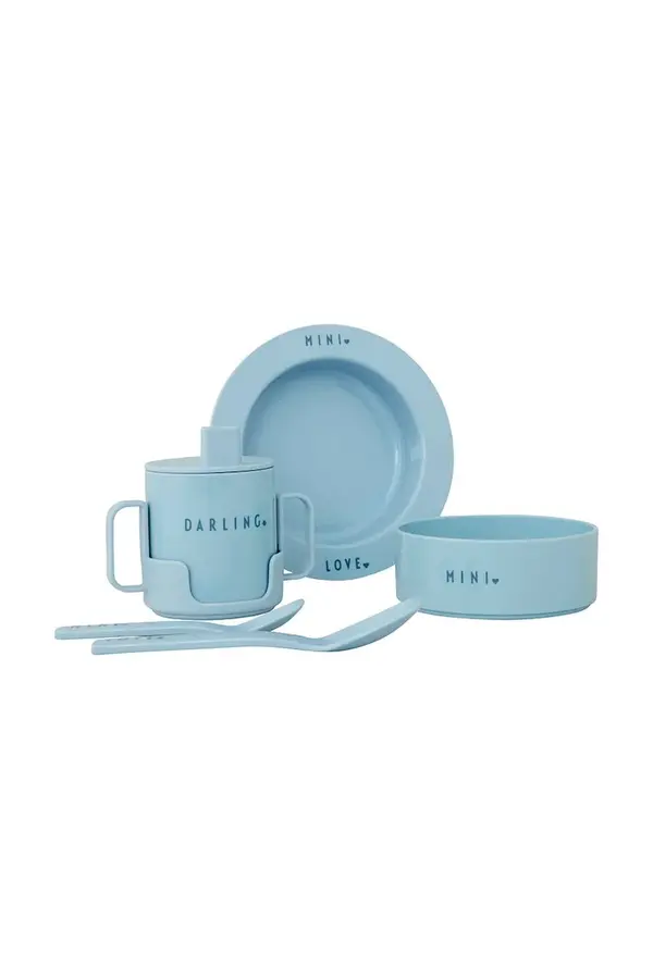 Design Letters Dječji set za doručak Design Letters Mini Favourite 5-pack