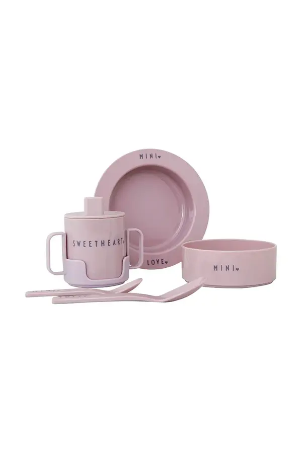 Design Letters Dječji set za doručak Design Letters Mini Favourite 5-pack