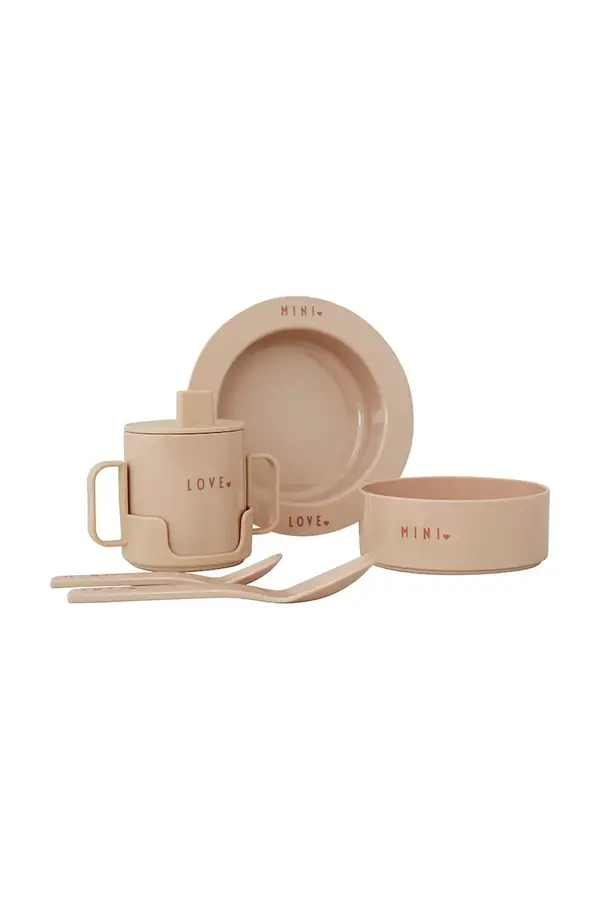 Design Letters Dječji set za doručak Design Letters Mini Favourite 5-pack