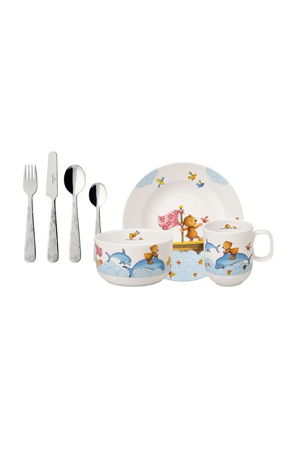 Villeroy & Boch Dječji set za doručak Villeroy & Boch Happy as a Bear 7-pack