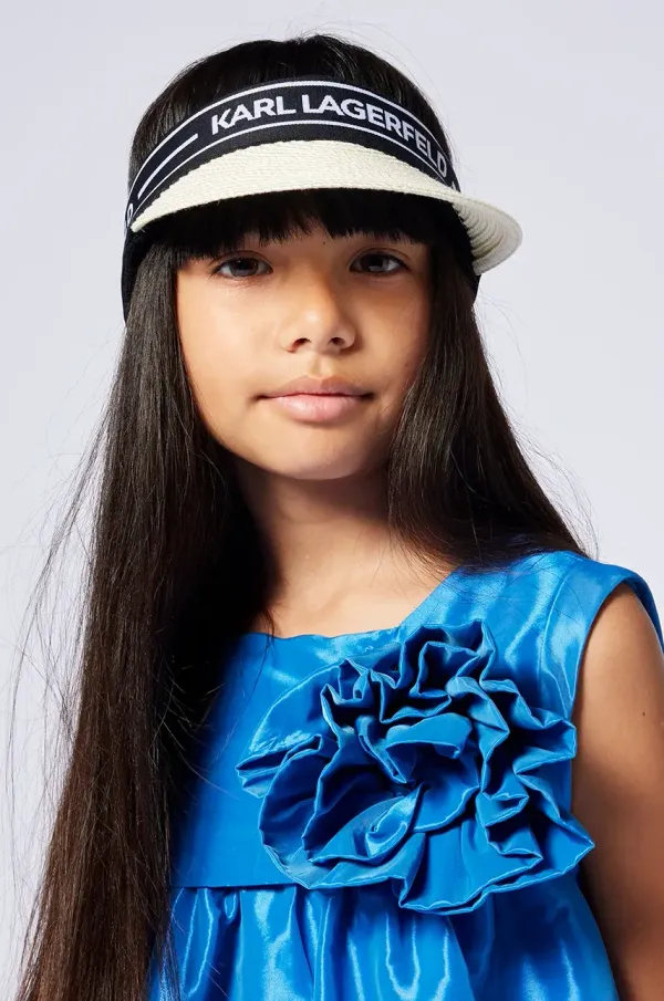 Karl Lagerfeld Dječji šilt Karl Lagerfeld boja: crna, s tiskom, Z30390