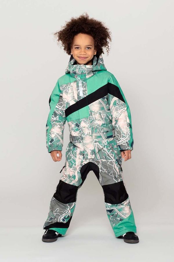 Gosoaky Dječji skijaški kombinezon Gosoaky TEEN WOLF boja: zelena, 242.9.1.730