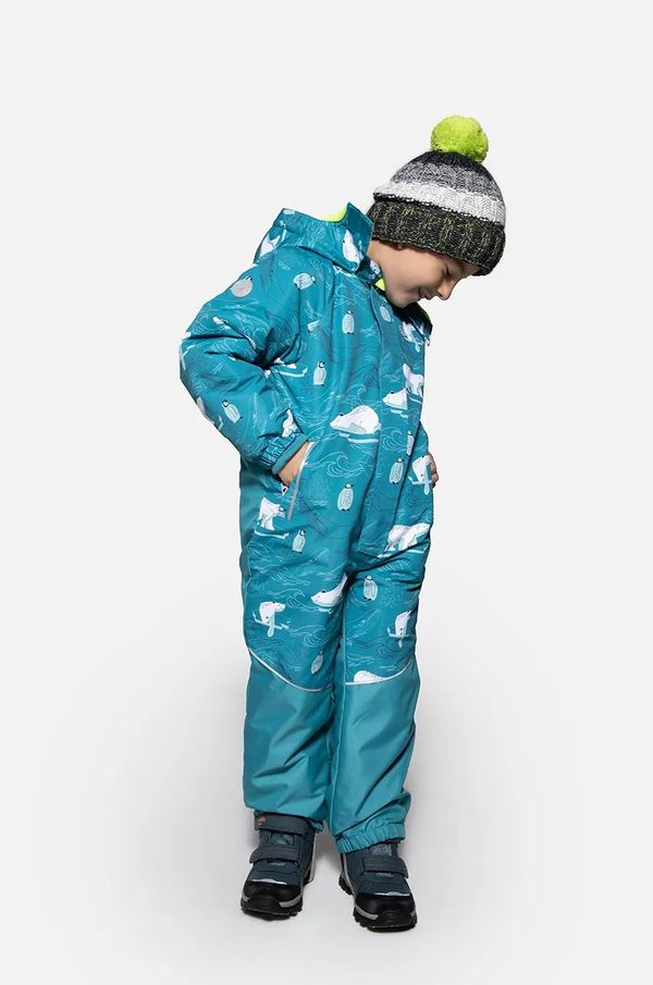 Lemon Explore Dječji skijaški kombinezon Lemon Explore boja: tirkizna