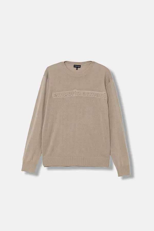 Emporio Armani Dječji vuneni pulover Emporio Armani