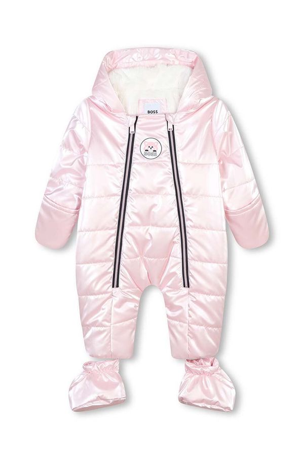 Boss Dječji zimski kombinezon BOSS boja: ružičasta, J51073