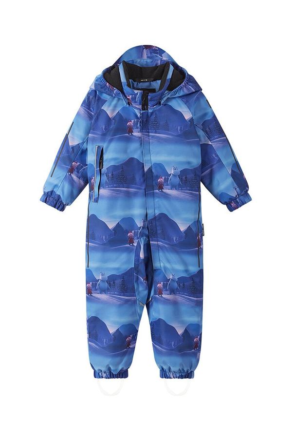Reima Dječji zimski kombinezon Reima Moomin Lyster boja: tamno plava, 5100011D