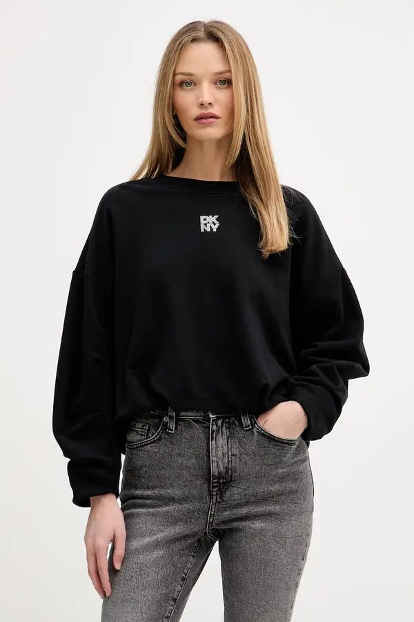 DKNY DKNY dukserica ženska pamučna
