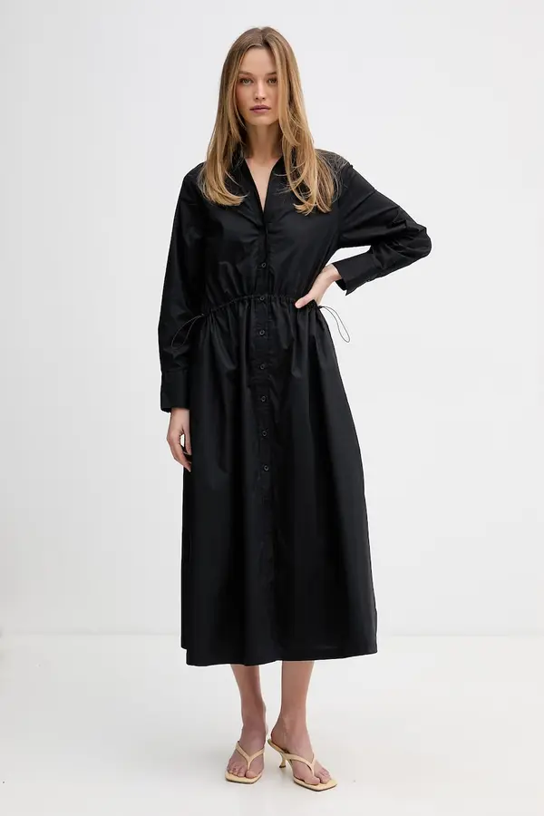 DKNY DKNY haljina u stilu košulje od pamuka