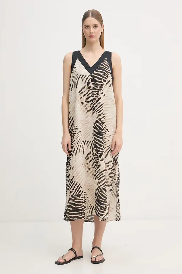 DKNY DKNY ljetna haljina od lana