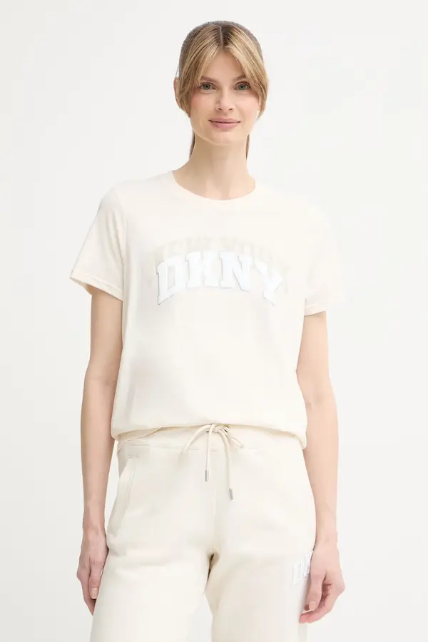 DKNY DKNY majica za žene od pamuka