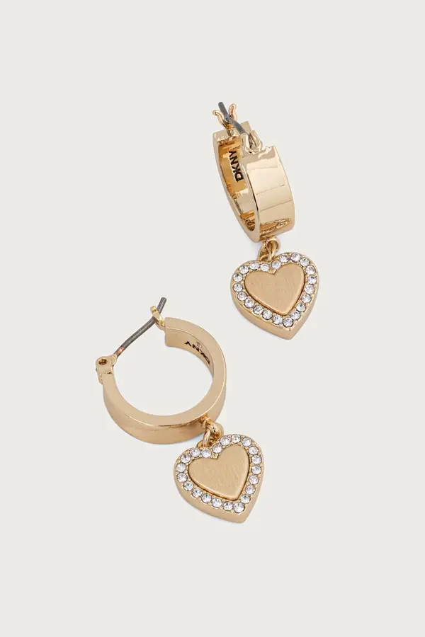 DKNY DKNY naušnice za žene metalne s cirkonom