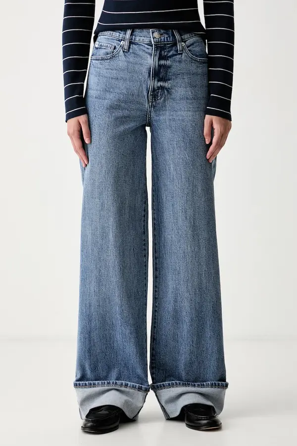 DKNY DKNY wide leg traperice za žene