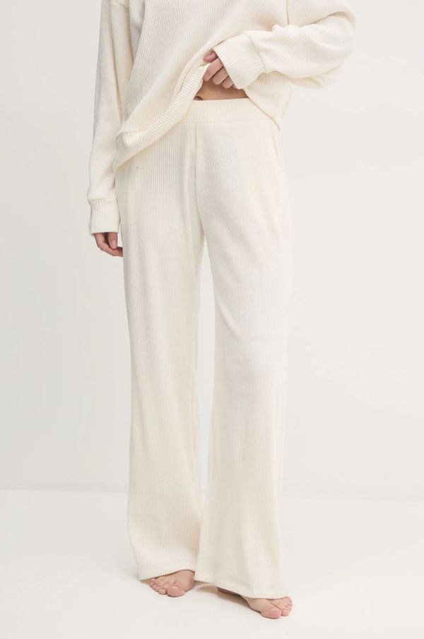 Abercrombie & Fitch Donji dio trenirke Abercrombie & Fitch boja: bež, bez uzorka, KI147-4076