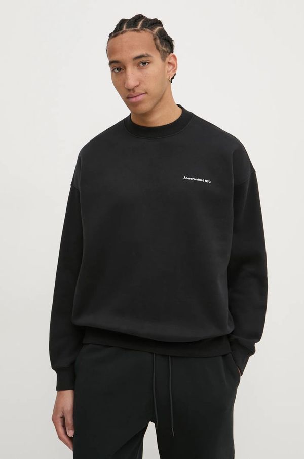 Abercrombie & Fitch Donji dio trenirke Abercrombie & Fitch boja: crna, bez uzorka, KI134-4100