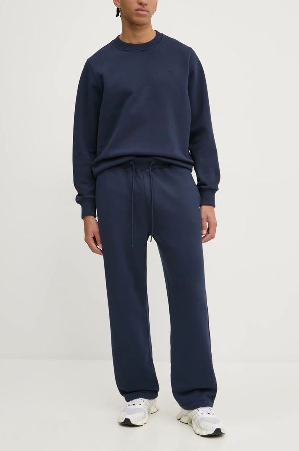 Abercrombie & Fitch Donji dio trenirke Abercrombie & Fitch boja: tamno plava, bez uzorka, KI134-4100