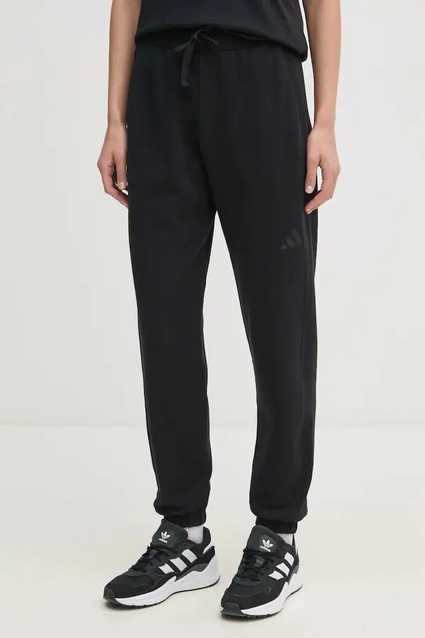 adidas Donji dio trenirke adidas ALL SZN boja: crna, bez uzorka, IX3810