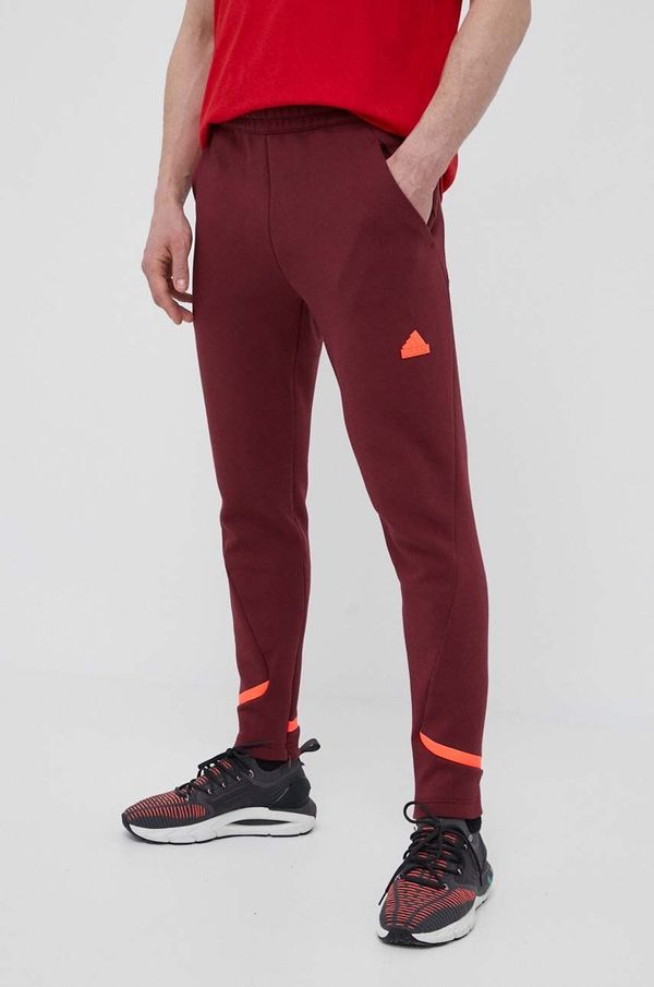 adidas Donji dio trenirke adidas boja: bordo, s aplikacijom
