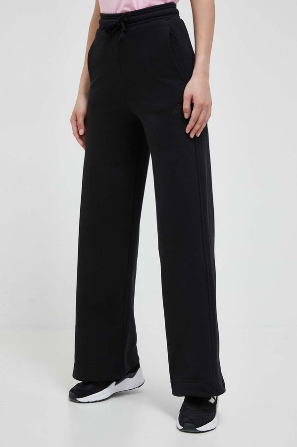 adidas Donji dio trenirke adidas boja: crna, glatki materijal