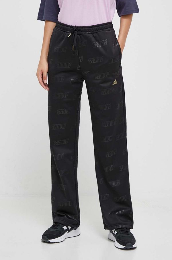 adidas Donji dio trenirke adidas boja: crna, s uzorkom