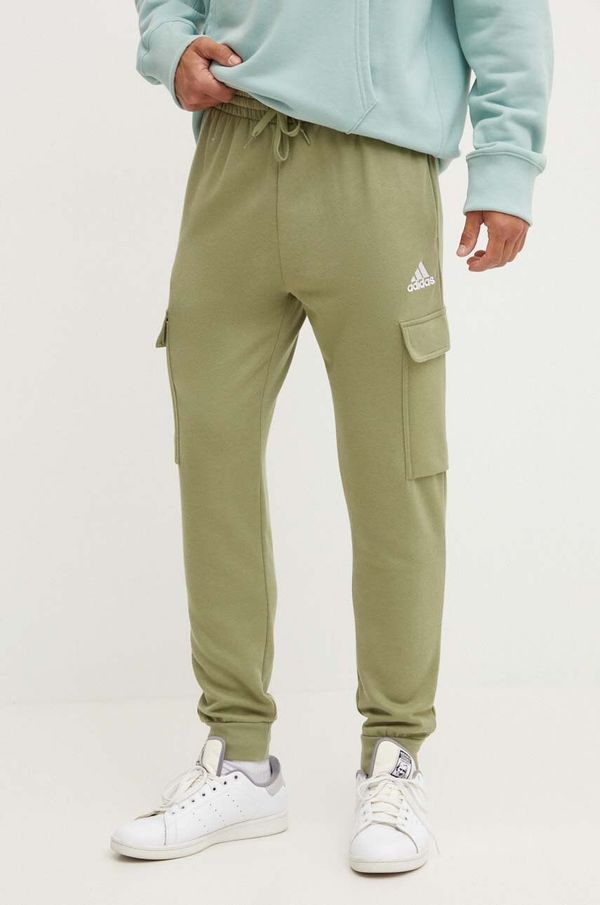 adidas Donji dio trenirke adidas boja: zelena, bez uzorka, JI6424