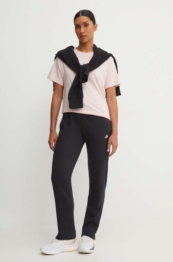 adidas Donji dio trenirke adidas Essentials boja: crna, bez uzorka, IW0221