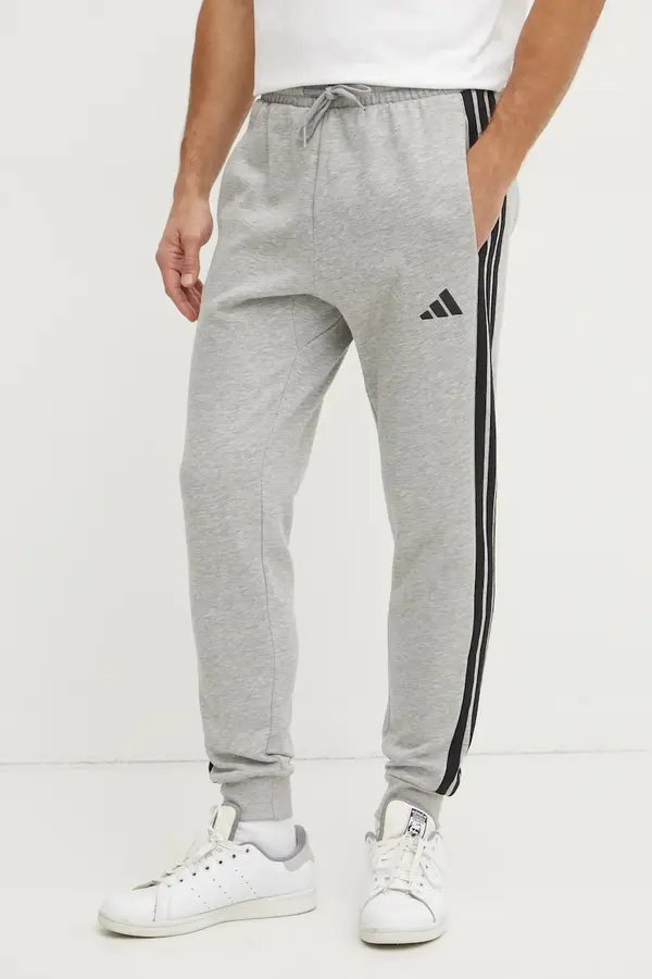 adidas Donji dio trenirke adidas Essentials boja: siva, s uzorkom, JE6318