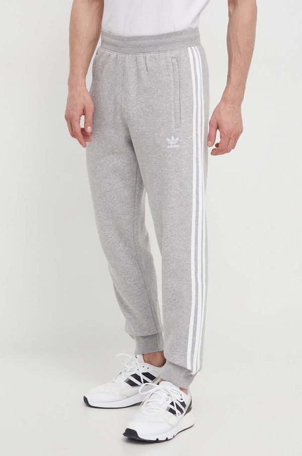 adidas Originals Donji dio trenirke adidas Originals 3-Stripes Pant boja: siva, melanž, IM9318