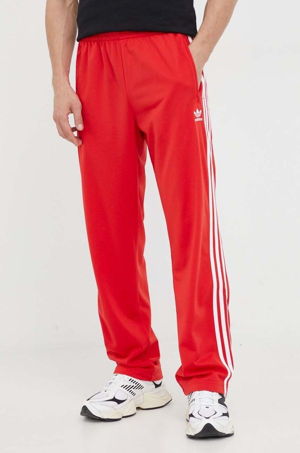 Adidas Donji dio trenirke adidas Originals boja: crvena, s uzorkom