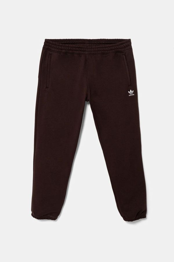 adidas Originals Donji dio trenirke adidas Originals boja: smeđa, bez uzorka, IY7364