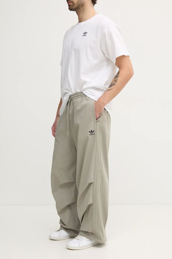 adidas Originals Donji dio trenirke adidas Originals Parachute Pant boja: zelena, bez uzorka, IZ4849