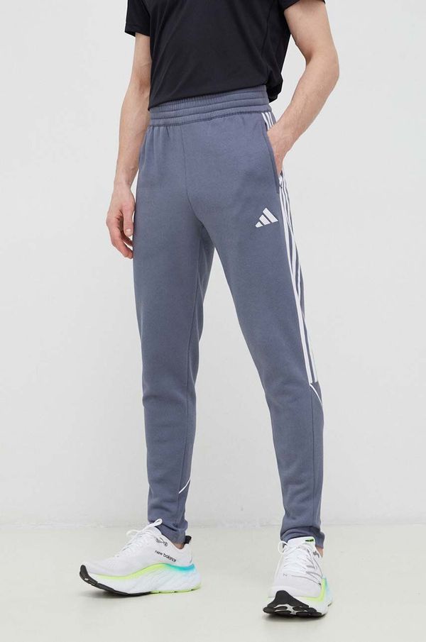 adidas Performance Donji dio trenirke adidas Performance Tiro 23 boja: siva, s aplikacijom