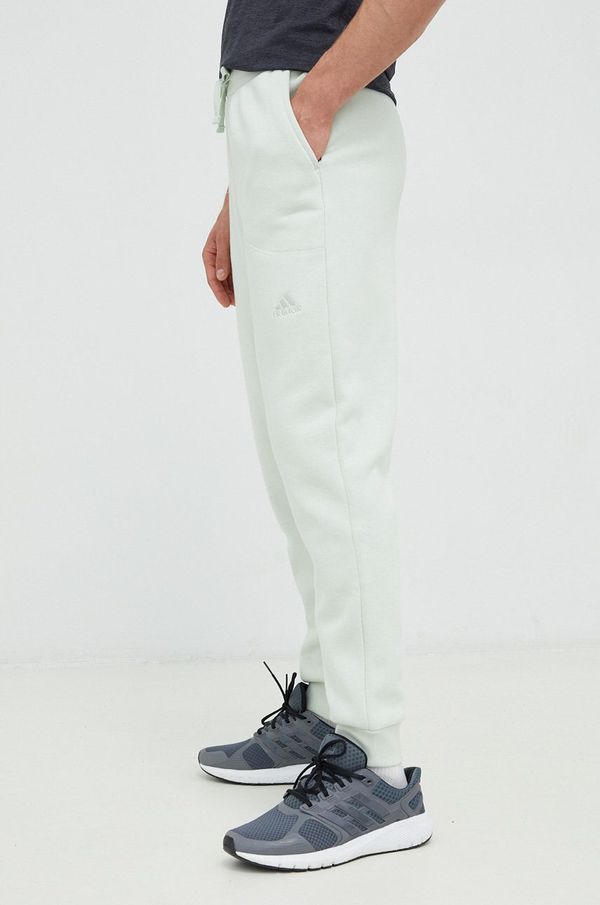 adidas Performance Donji dio trenirke adidas Performance za muškarce, boja: zelena, glatki materijal