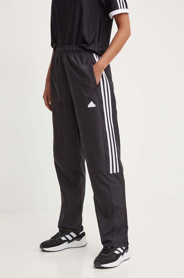 adidas Donji dio trenirke adidas Tiro boja: crna, s aplikacijom, IX3515