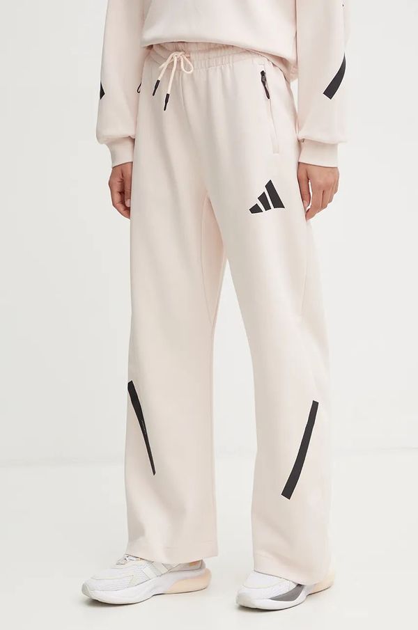 adidas Donji dio trenirke adidas ZNE boja: ružičasta, s tiskom, JF4780