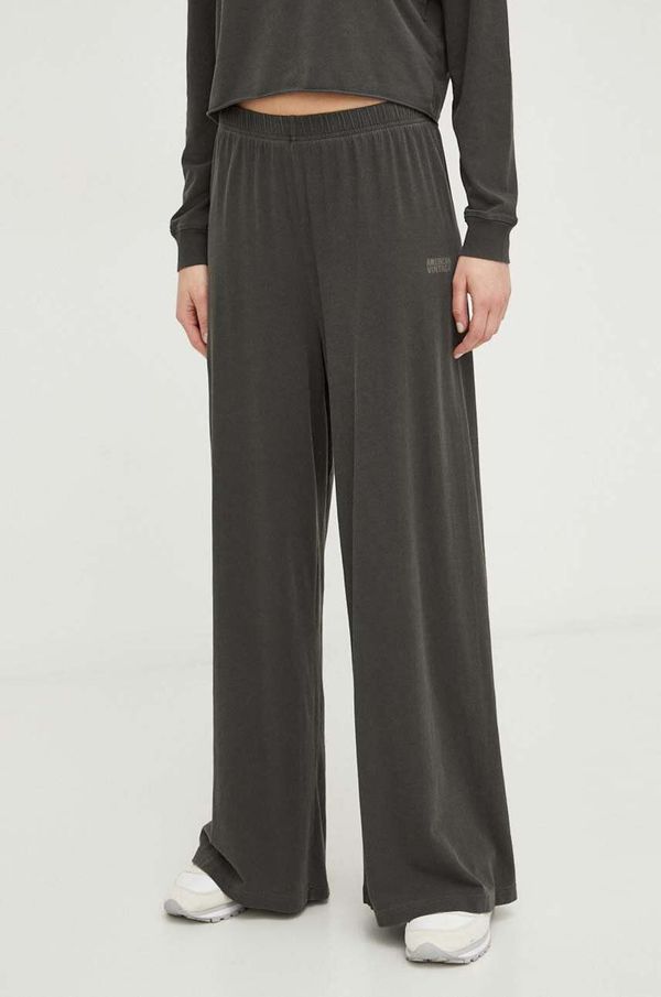 American Vintage Donji dio trenirke American Vintage boja: siva, bez uzorka