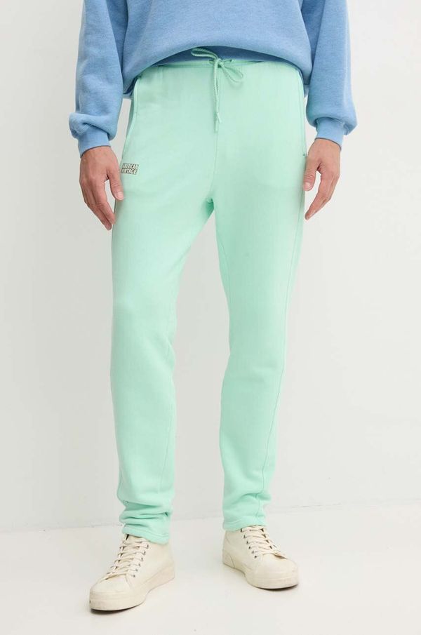 American Vintage Donji dio trenirke American Vintage boja: tirkizna, bez uzorka, MIZU05BH24