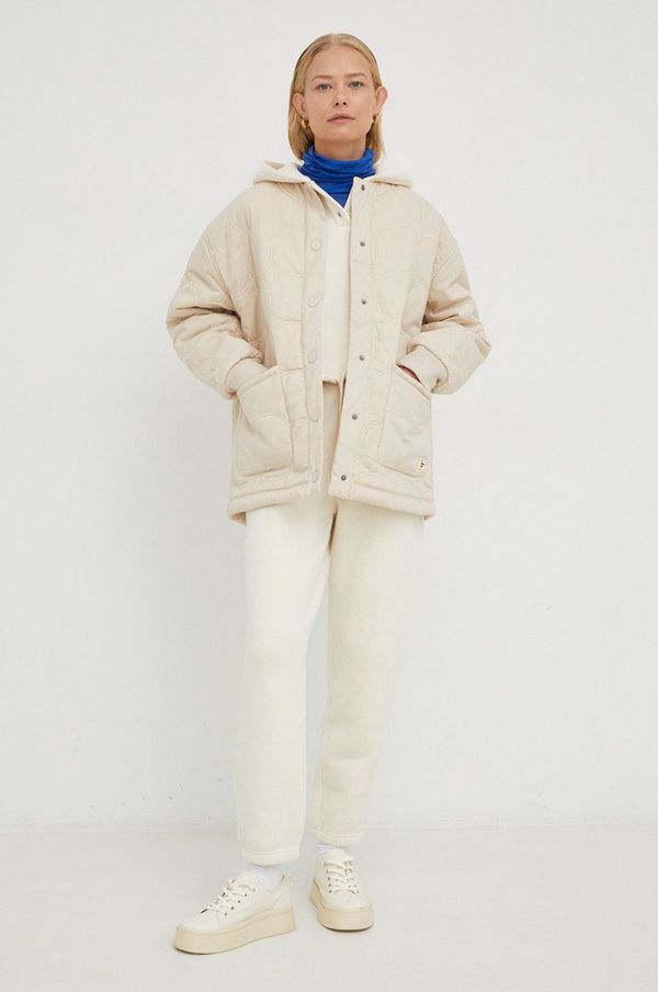 American Vintage Donji dio trenirke American Vintage za žene, boja: bež, glatki materijal