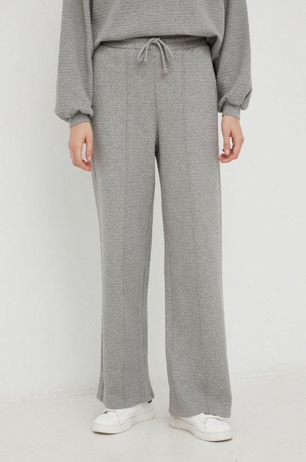 American Vintage Donji dio trenirke American Vintage za žene, boja: siva, melanž