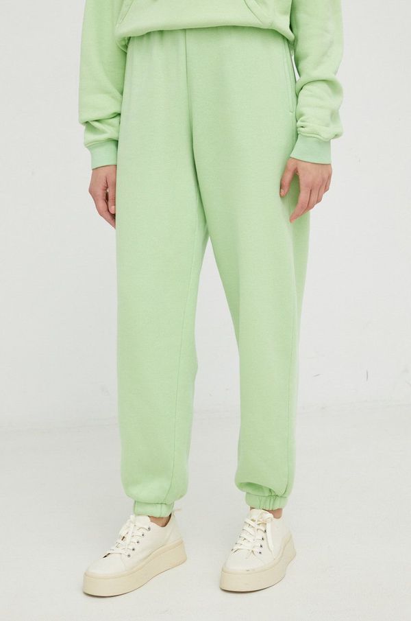 American Vintage Donji dio trenirke American Vintage za žene, boja: tirkizna, glatki materijal