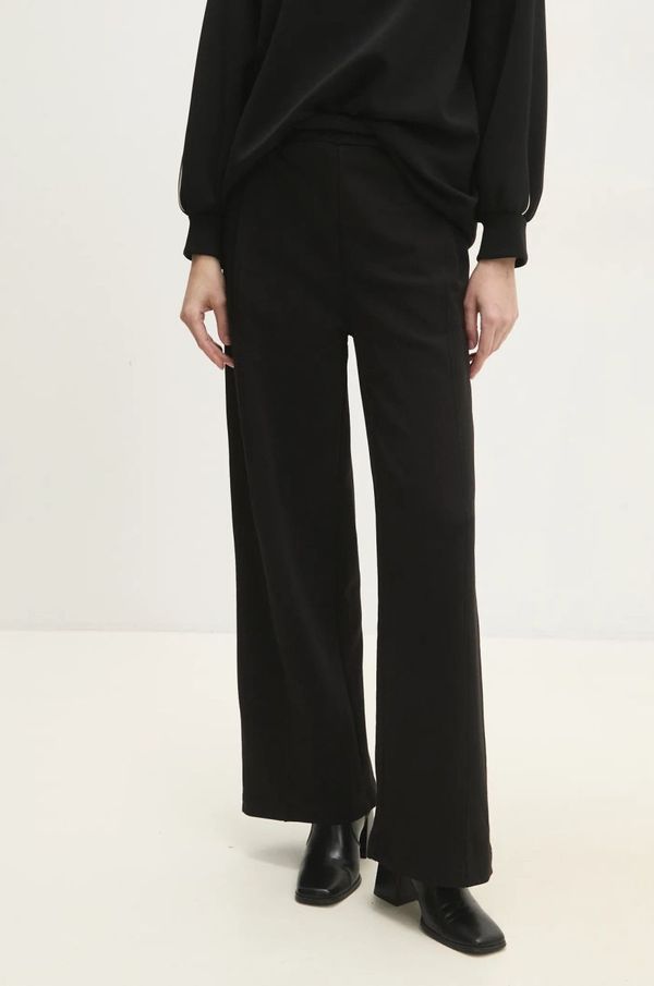 Answear Lab Donji dio trenirke Answear Lab boja: crna, bez uzorka