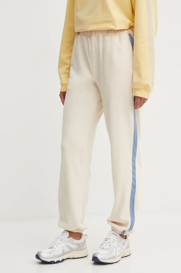 Billabong Donji dio trenirke Billabong ABJNP00445 boja: bež, s aplikacijom, ABJNP00445