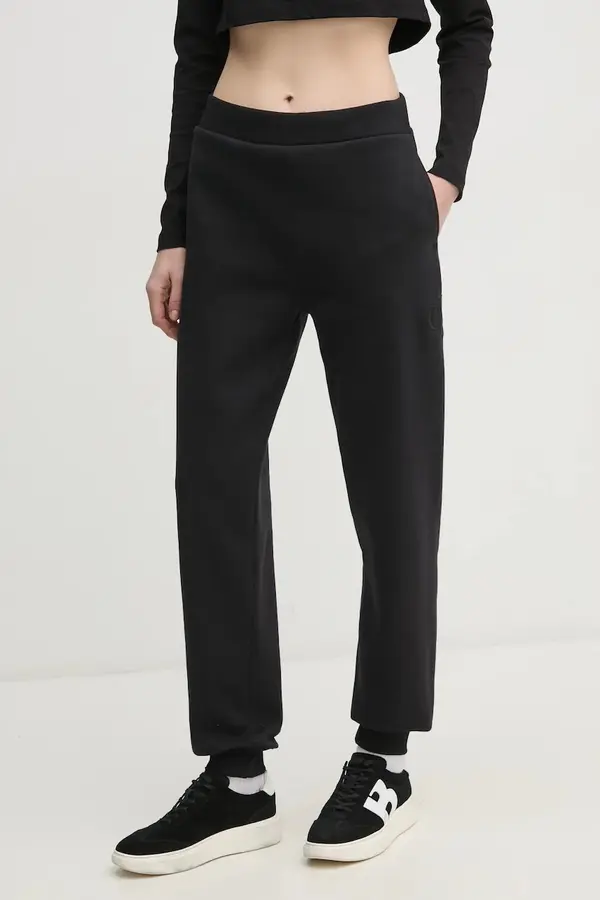 Calvin Klein Jeans Donji dio trenirke Calvin Klein Jeans boja: crna, bez uzorka, J20J224841