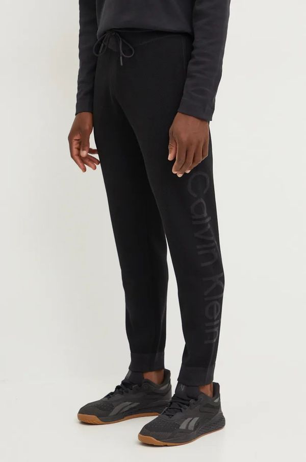 Calvin Klein Performance Donji dio trenirke Calvin Klein Performance boja: crna, bez uzorka, 00GMF4P607