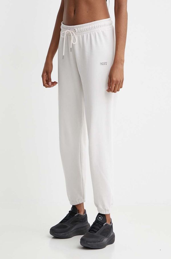 DKNY Donji dio trenirke Dkny boja: bež, s tiskom