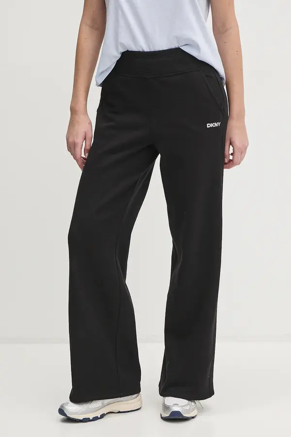 DKNY Donji dio trenirke Dkny boja: crna, bez uzorka, DP5P3546