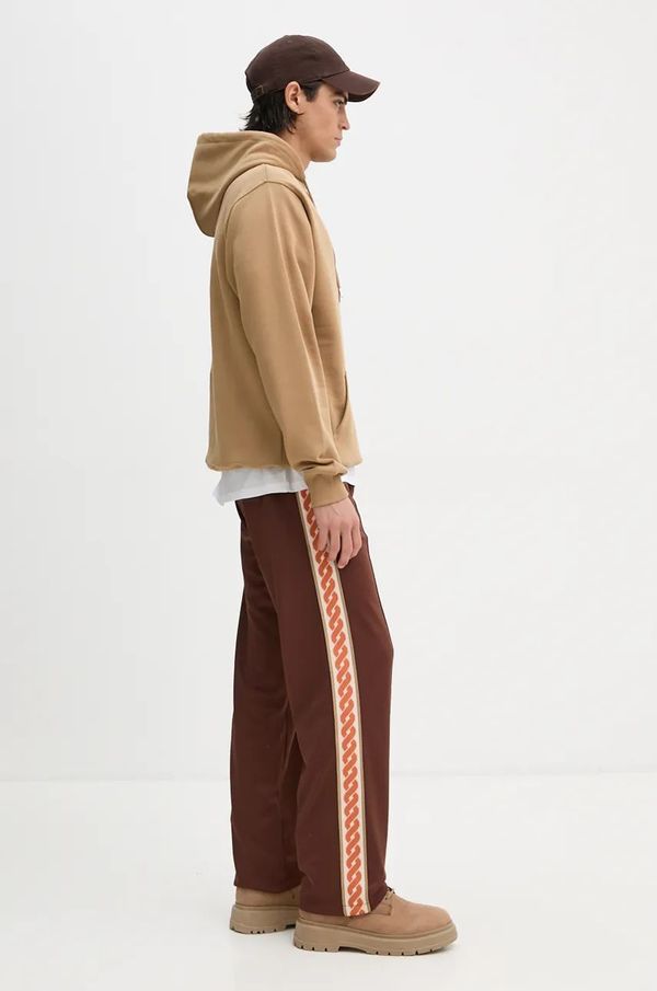 Drôle de Monsieur Donji dio trenirke Drôle de Monsieur Le Pantalon SurvÍtement boja: smeđa, s aplikacijom, E.SP005.PL135.BN Le Pantalon SurvÍtement