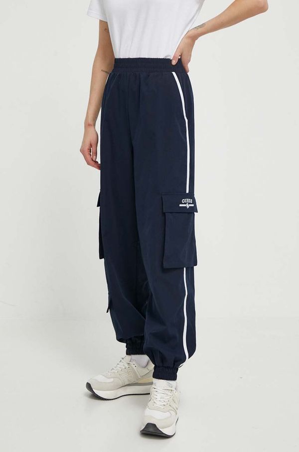 Guess Donji dio trenirke Guess ARLETH boja: tamno plava, s tiskom, V4GB01 WG2Q0